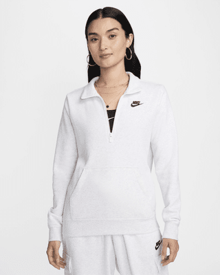 海外ブランド  Nike Nike.com Sweatshirt. 1/2-Zip Women's Fleece Club Sportswear トップス